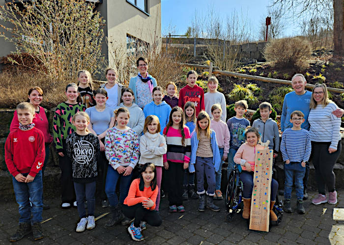 Kinderchor und Jugendkantorei auf der Probenfreizeit 2025