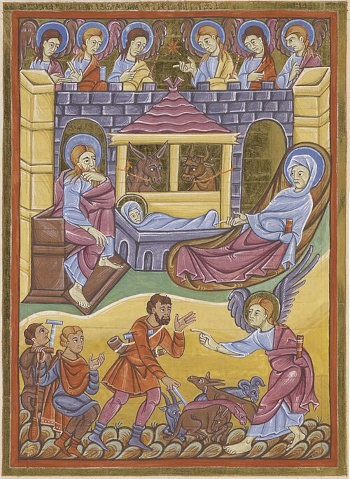 Krippenszene. Quelle: Wikimedia Commons